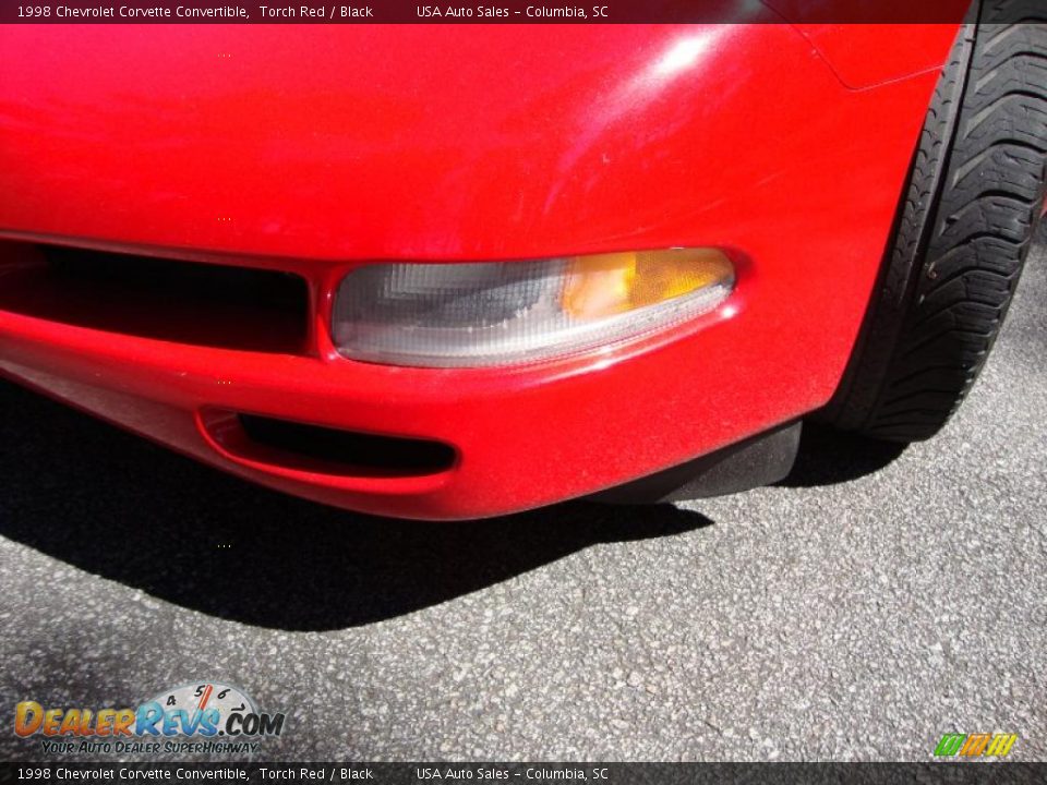 1998 Chevrolet Corvette Convertible Torch Red / Black Photo #2