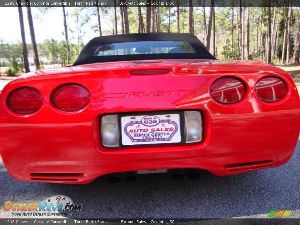 1998 Chevrolet Corvette Convertible Torch Red / Black Photo #5