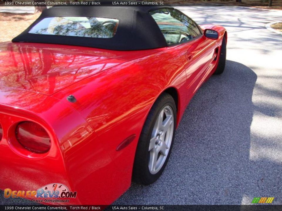 1998 Chevrolet Corvette Convertible Torch Red / Black Photo #6