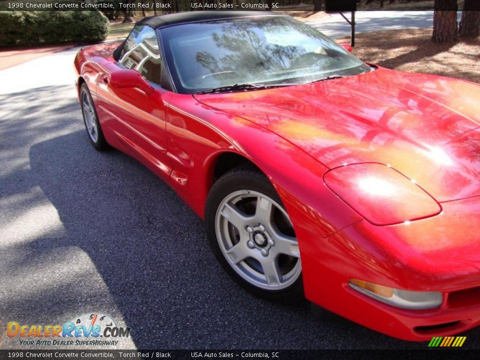 1998 Chevrolet Corvette Convertible Torch Red / Black Photo #7