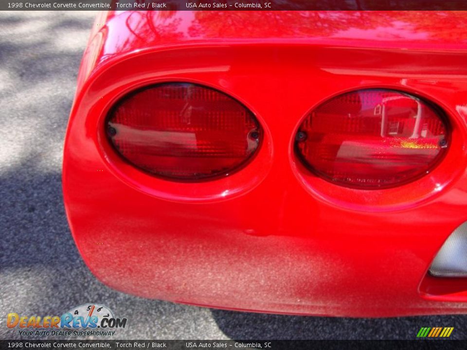 1998 Chevrolet Corvette Convertible Torch Red / Black Photo #12