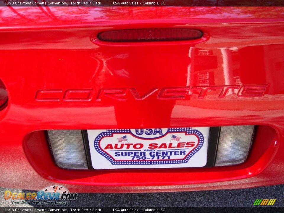 1998 Chevrolet Corvette Convertible Torch Red / Black Photo #13