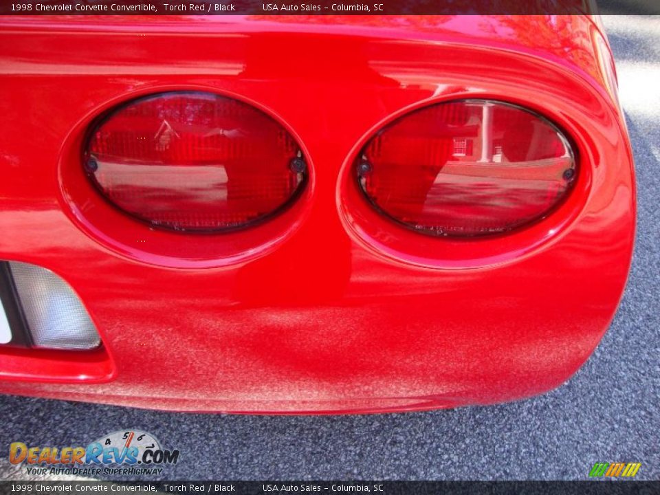 1998 Chevrolet Corvette Convertible Torch Red / Black Photo #14