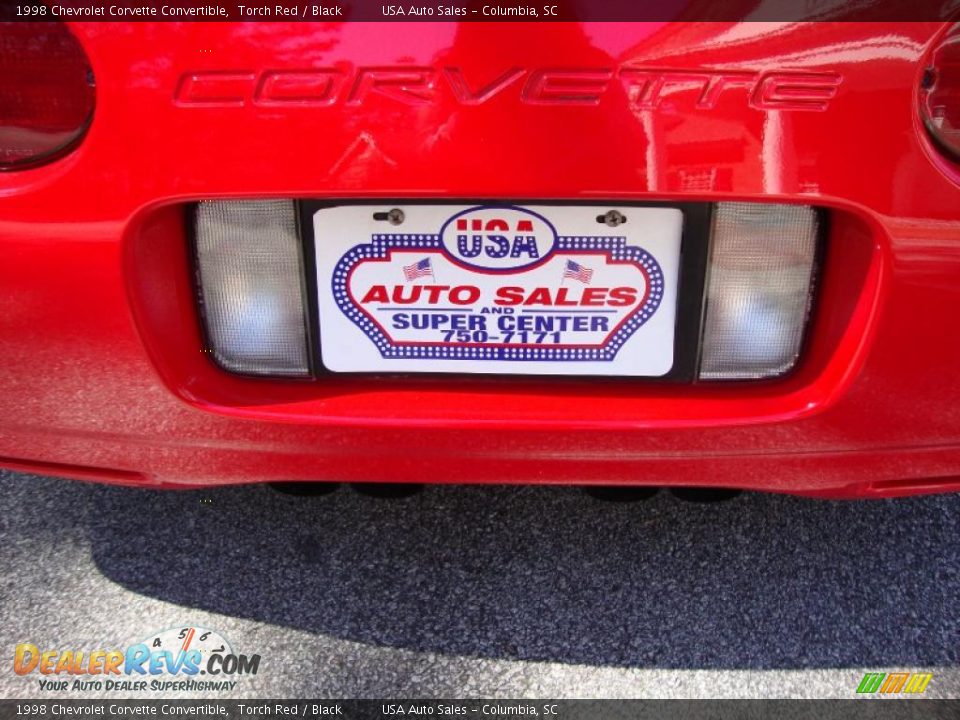 1998 Chevrolet Corvette Convertible Torch Red / Black Photo #15
