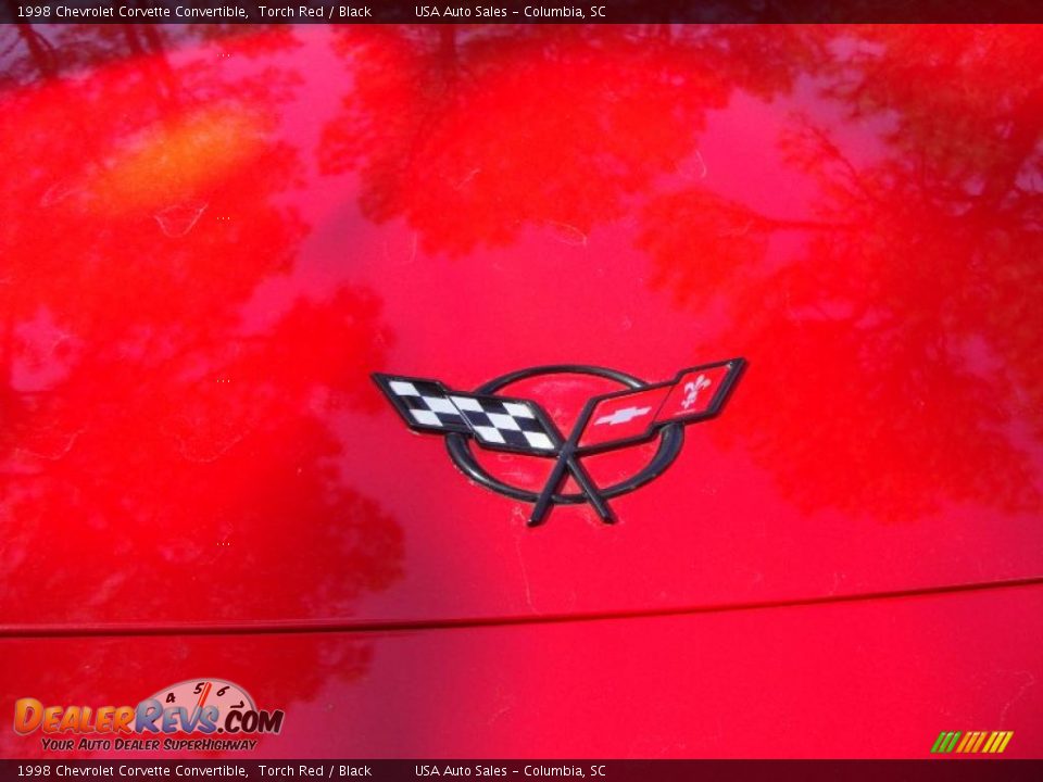 1998 Chevrolet Corvette Convertible Torch Red / Black Photo #16
