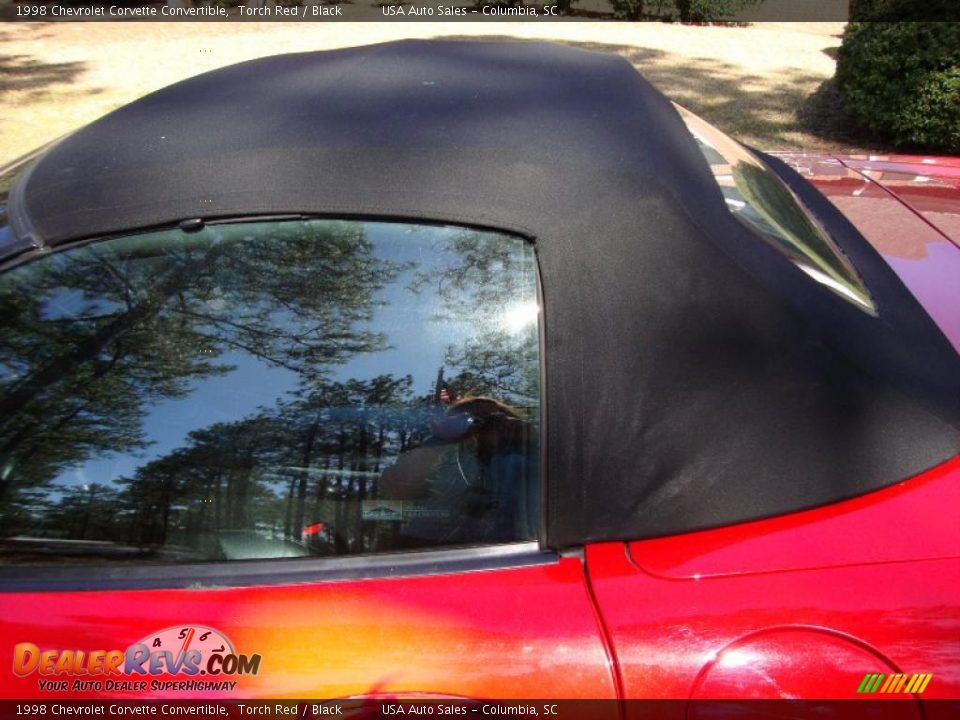 1998 Chevrolet Corvette Convertible Torch Red / Black Photo #17