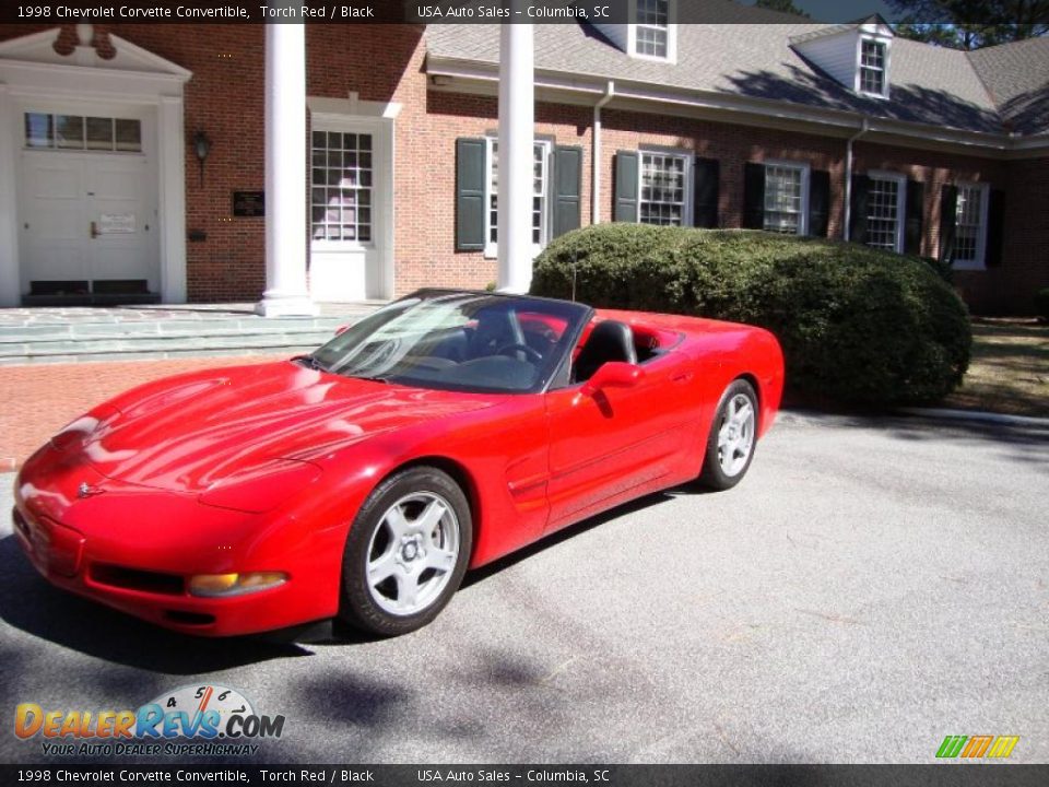 1998 Chevrolet Corvette Convertible Torch Red / Black Photo #20