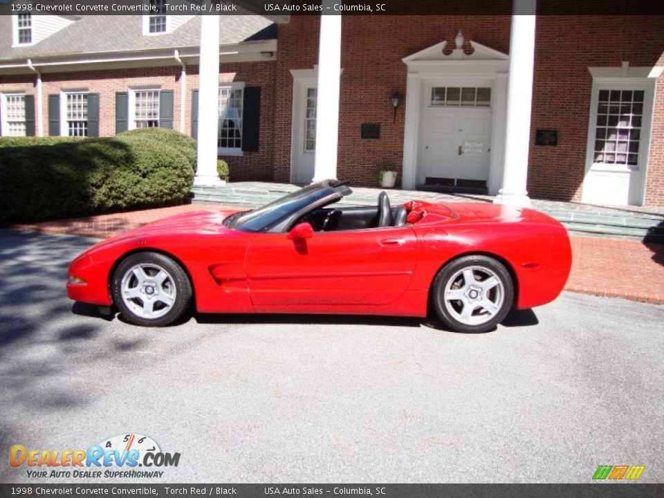 1998 Chevrolet Corvette Convertible Torch Red / Black Photo #21