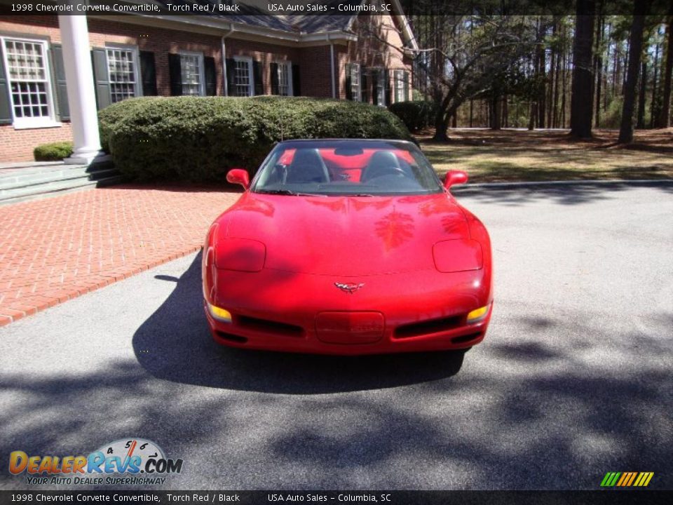1998 Chevrolet Corvette Convertible Torch Red / Black Photo #24