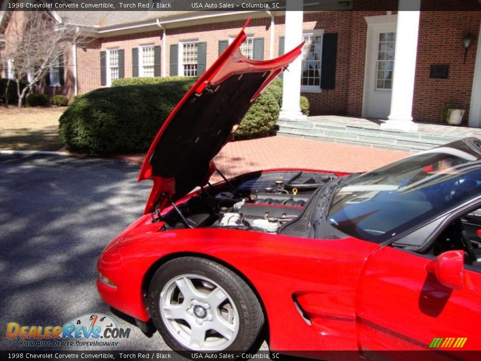 1998 Chevrolet Corvette Convertible Torch Red / Black Photo #26