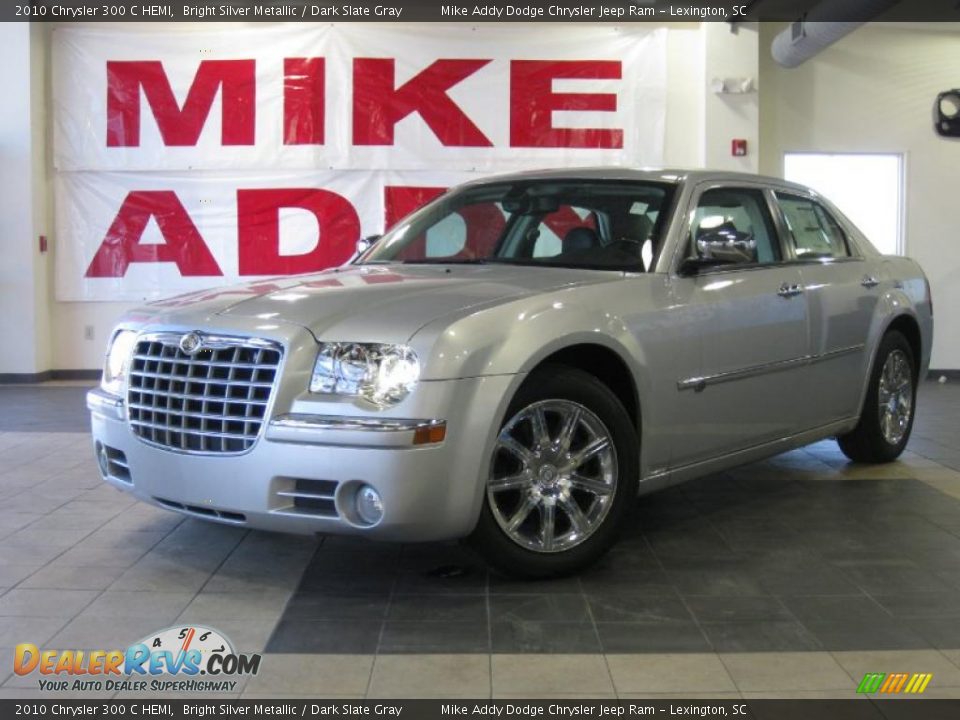 2010 Chrysler 300 C HEMI Bright Silver Metallic / Dark Slate Gray Photo #1