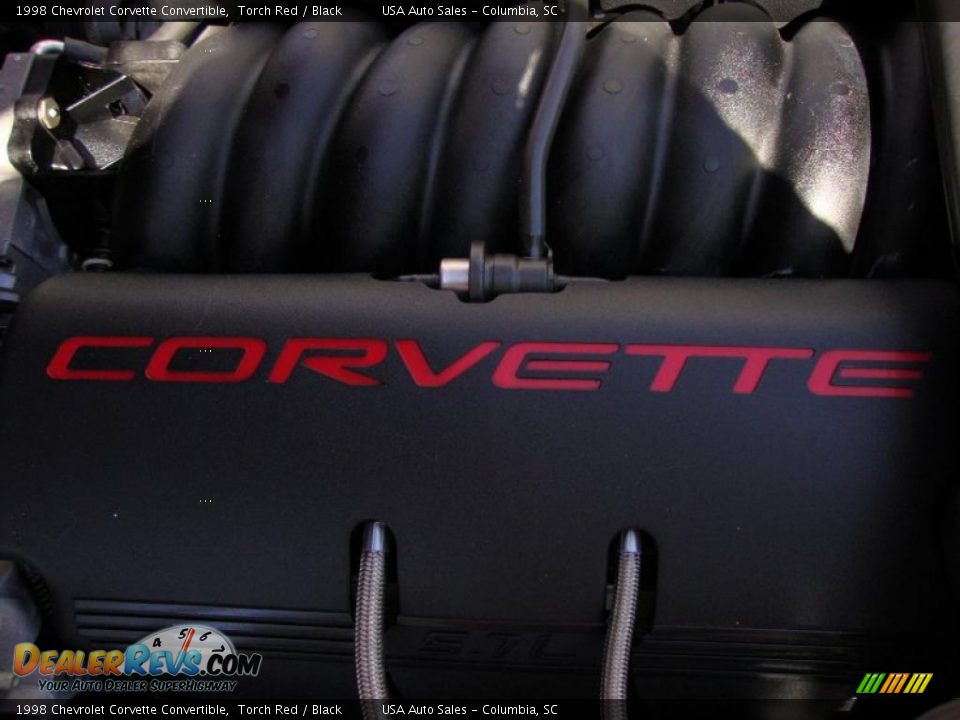 1998 Chevrolet Corvette Convertible Torch Red / Black Photo #27