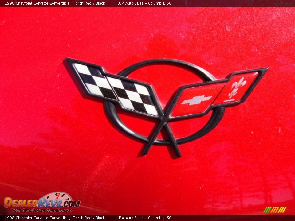1998 Chevrolet Corvette Convertible Torch Red / Black Photo #28