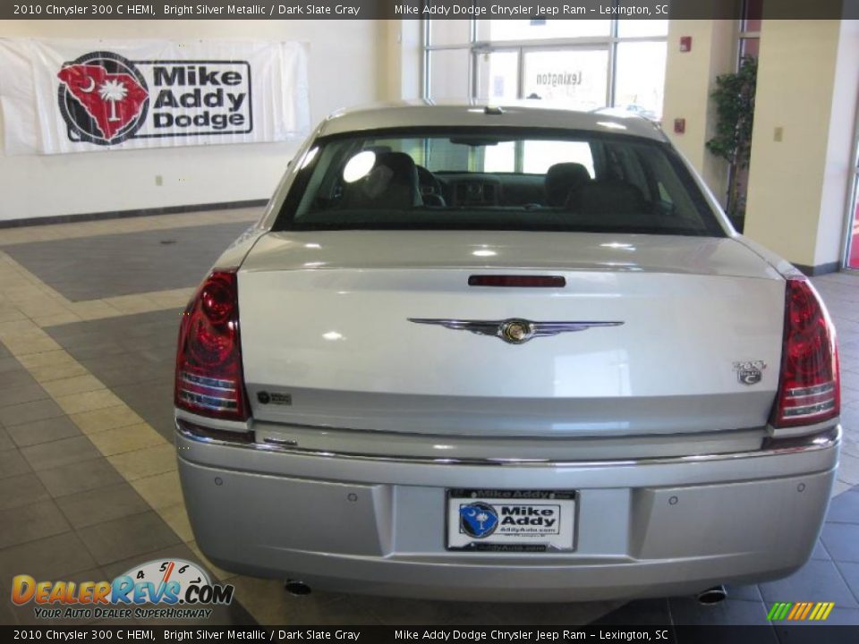 2010 Chrysler 300 C HEMI Bright Silver Metallic / Dark Slate Gray Photo #5