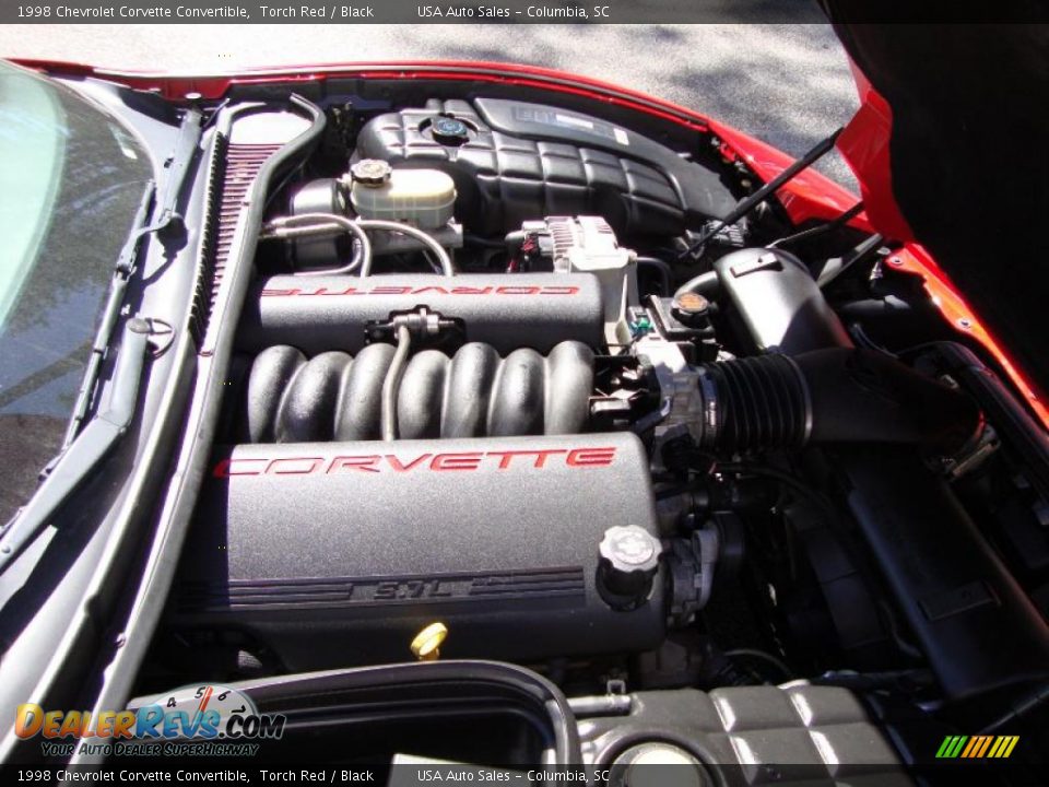 1998 Chevrolet Corvette Convertible Torch Red / Black Photo #30