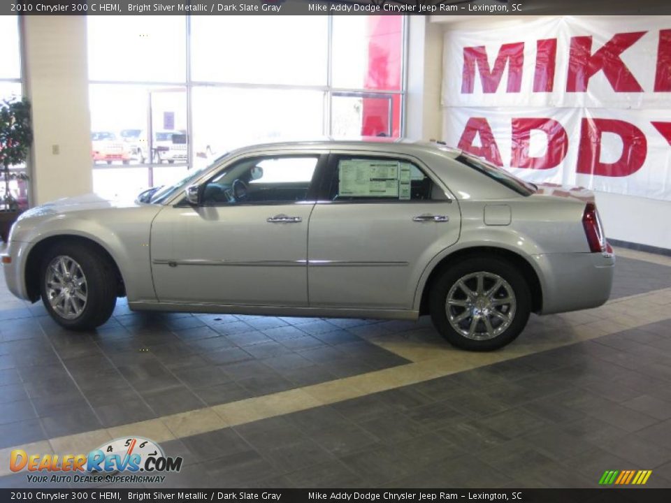 2010 Chrysler 300 C HEMI Bright Silver Metallic / Dark Slate Gray Photo #6