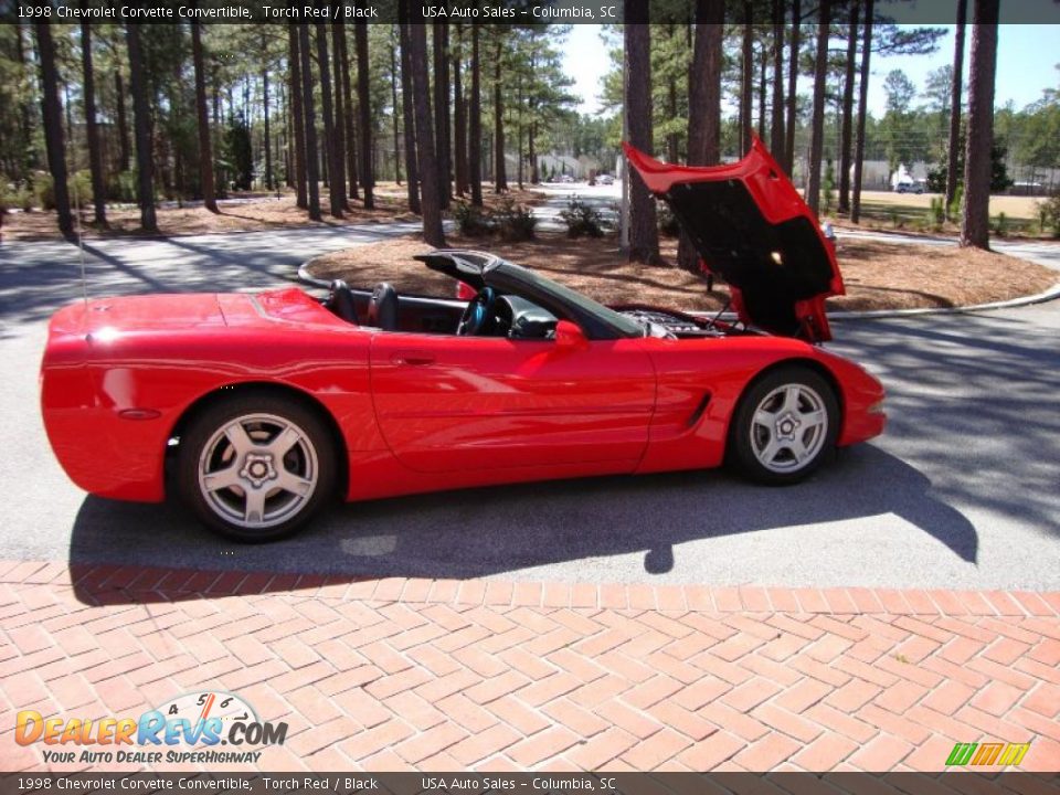 1998 Chevrolet Corvette Convertible Torch Red / Black Photo #31