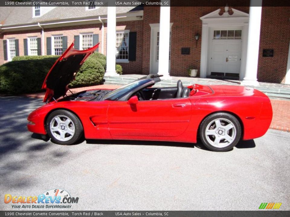 1998 Chevrolet Corvette Convertible Torch Red / Black Photo #32