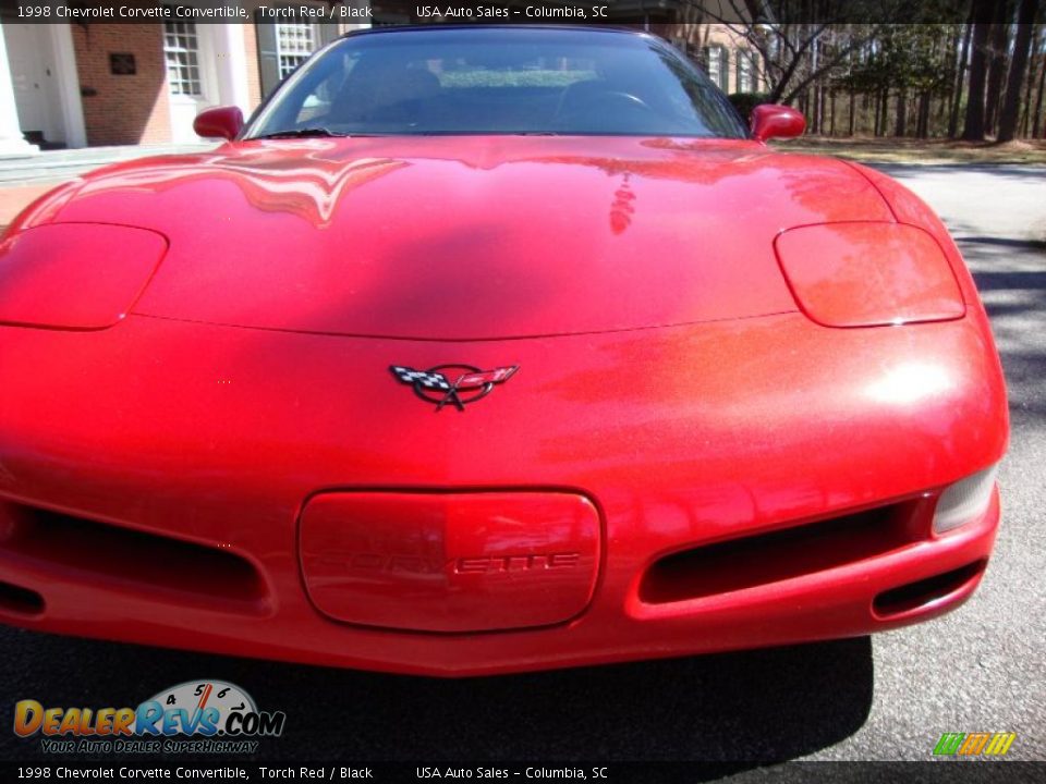 1998 Chevrolet Corvette Convertible Torch Red / Black Photo #33