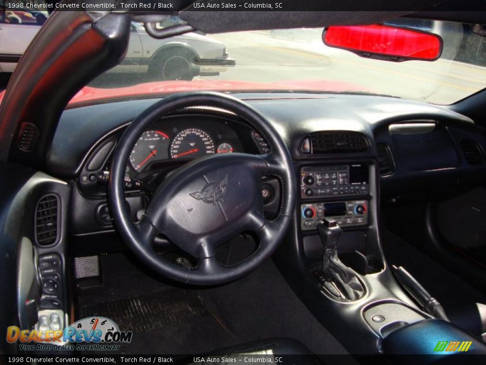 1998 Chevrolet Corvette Convertible Torch Red / Black Photo #34