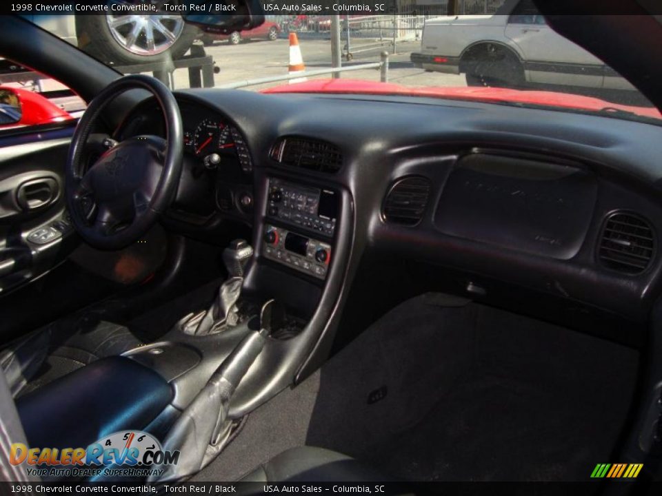 1998 Chevrolet Corvette Convertible Torch Red / Black Photo #35