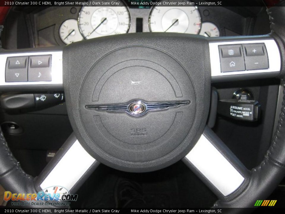 2010 Chrysler 300 C HEMI Bright Silver Metallic / Dark Slate Gray Photo #21