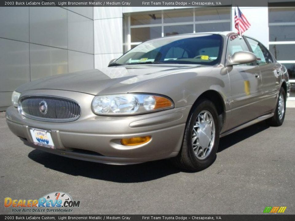 2003 Buick LeSabre Custom Light Bronzemist Metallic / Medium Gray Photo #1