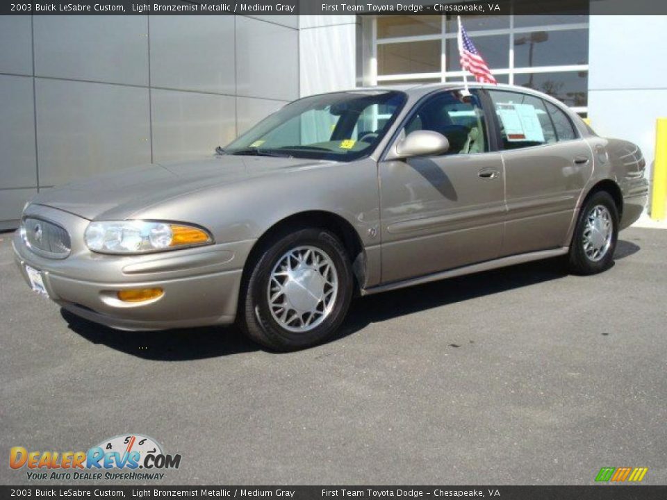 2003 Buick LeSabre Custom Light Bronzemist Metallic / Medium Gray Photo #2