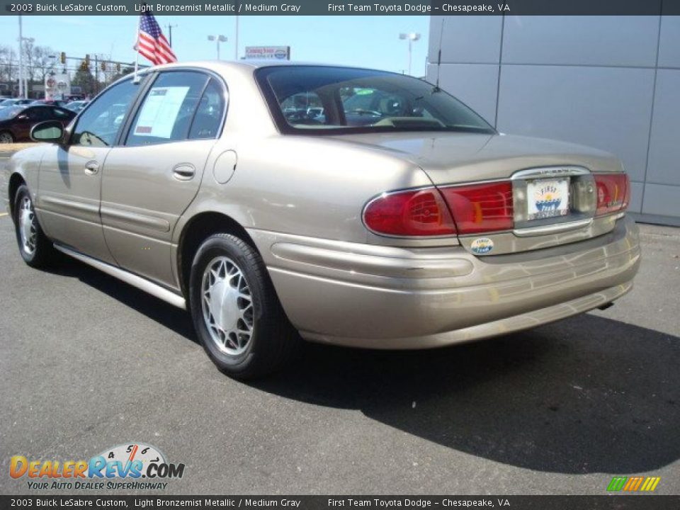 2003 Buick LeSabre Custom Light Bronzemist Metallic / Medium Gray Photo #4