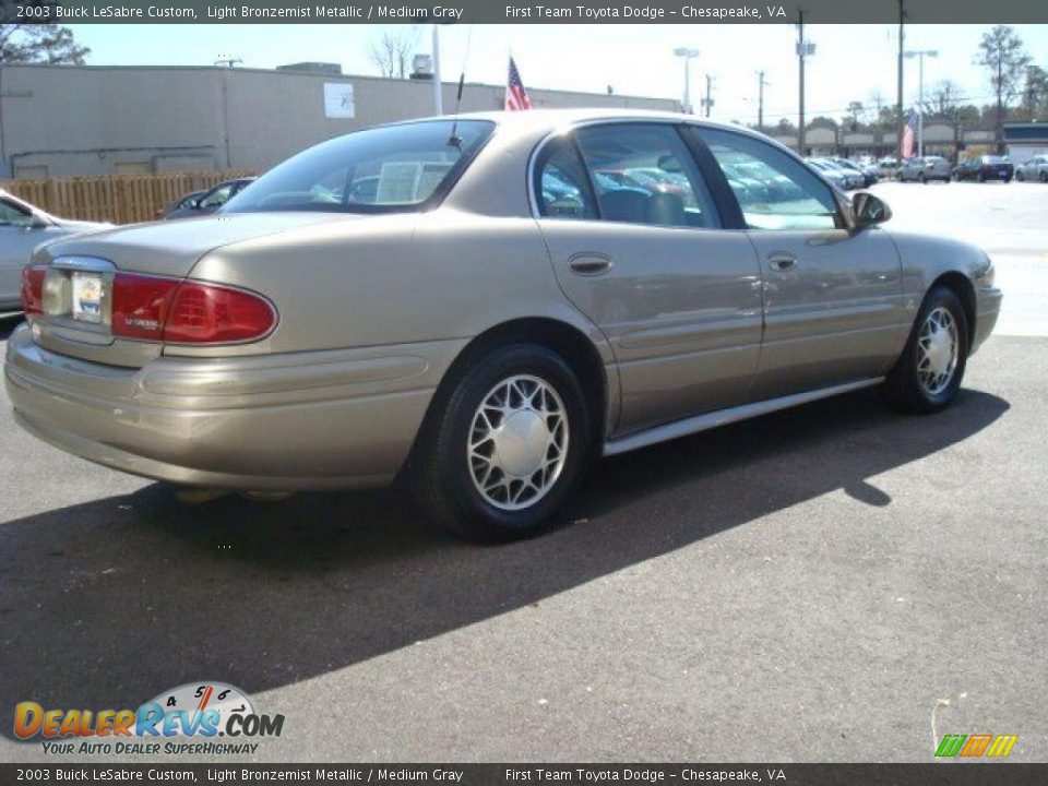 2003 Buick LeSabre Custom Light Bronzemist Metallic / Medium Gray Photo #6