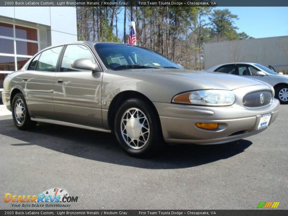 2003 Buick LeSabre Custom Light Bronzemist Metallic / Medium Gray Photo #7