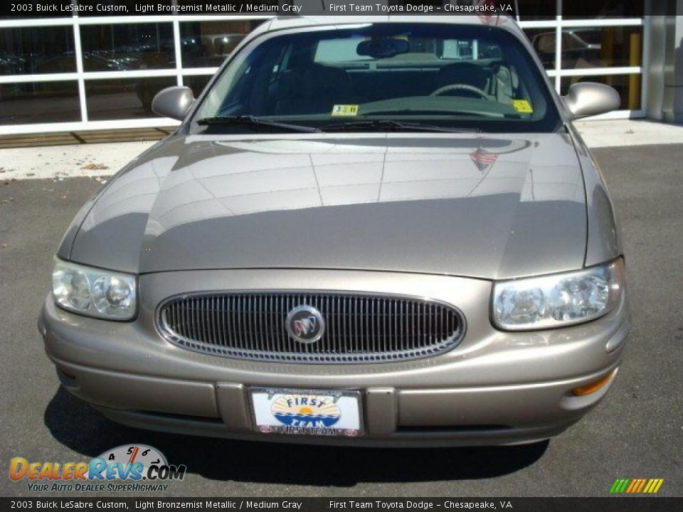 2003 Buick LeSabre Custom Light Bronzemist Metallic / Medium Gray Photo #8