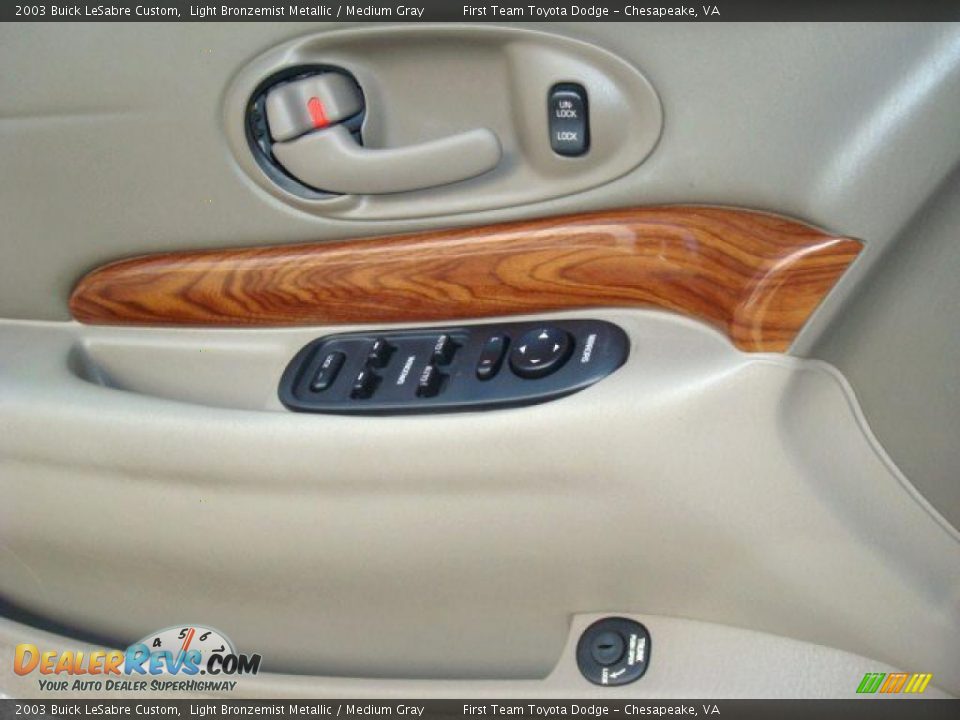 2003 Buick LeSabre Custom Light Bronzemist Metallic / Medium Gray Photo #13