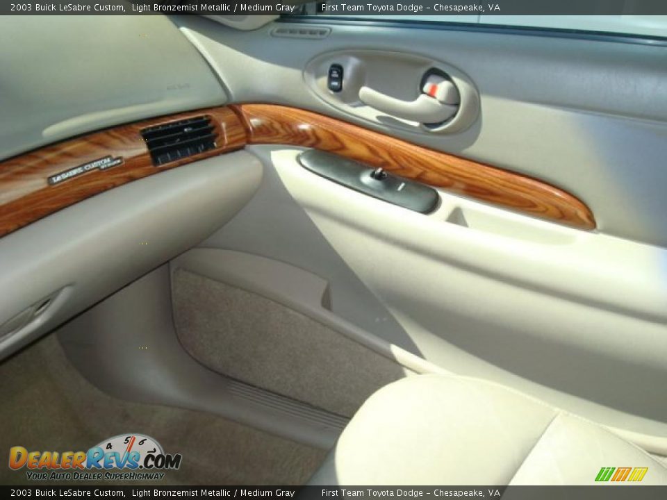 2003 Buick LeSabre Custom Light Bronzemist Metallic / Medium Gray Photo #18
