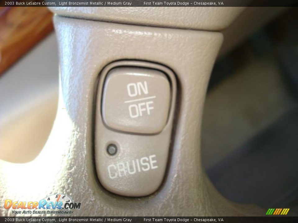 2003 Buick LeSabre Custom Light Bronzemist Metallic / Medium Gray Photo #22