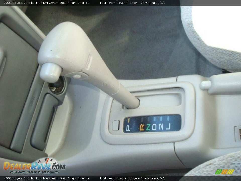 2001 Toyota Corolla LE Silverstream Opal / Light Charcoal Photo #15
