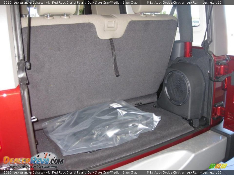 2010 Jeep Wrangler Sahara 4x4 Red Rock Crystal Pearl / Dark Slate Gray/Medium Slate Gray Photo #20