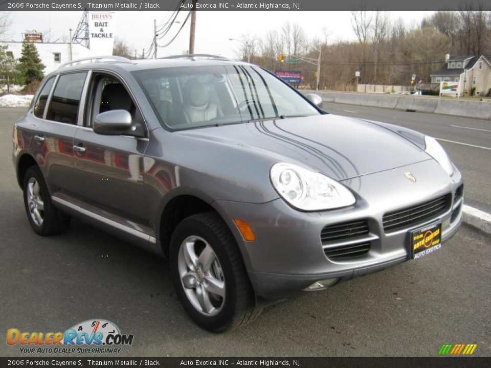 2006 Porsche Cayenne S Titanium Metallic / Black Photo #4