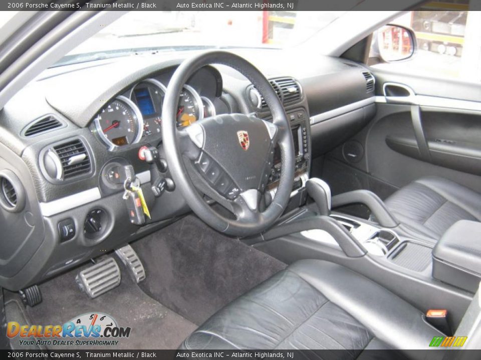 2006 Porsche Cayenne S Titanium Metallic / Black Photo #5
