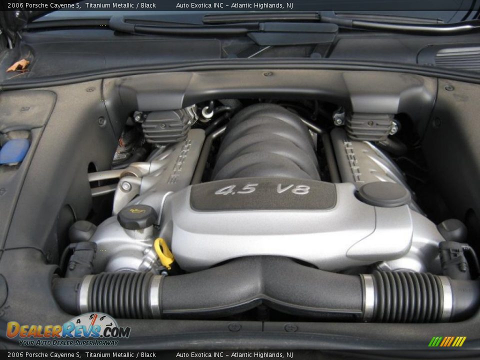 2006 Porsche Cayenne S Titanium Metallic / Black Photo #10