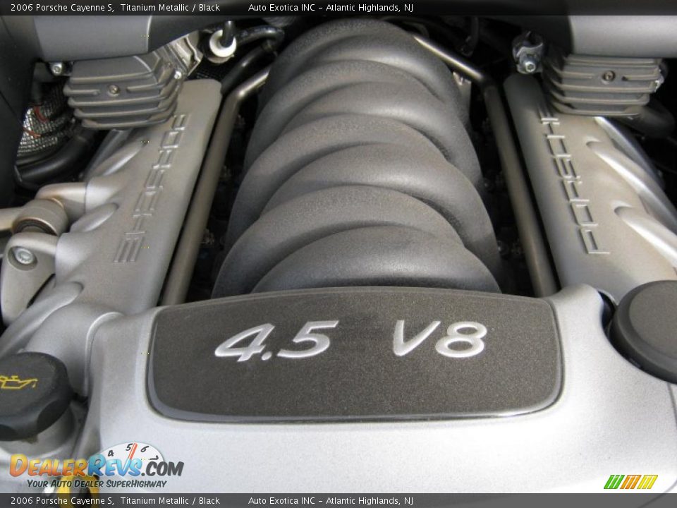 2006 Porsche Cayenne S Titanium Metallic / Black Photo #11