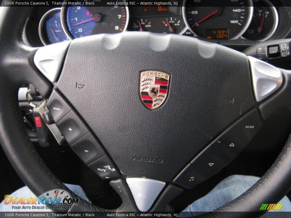 2006 Porsche Cayenne S Titanium Metallic / Black Photo #18