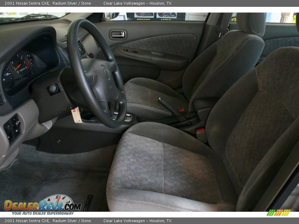 2001 Nissan Sentra GXE Radium Silver / Stone Photo #5