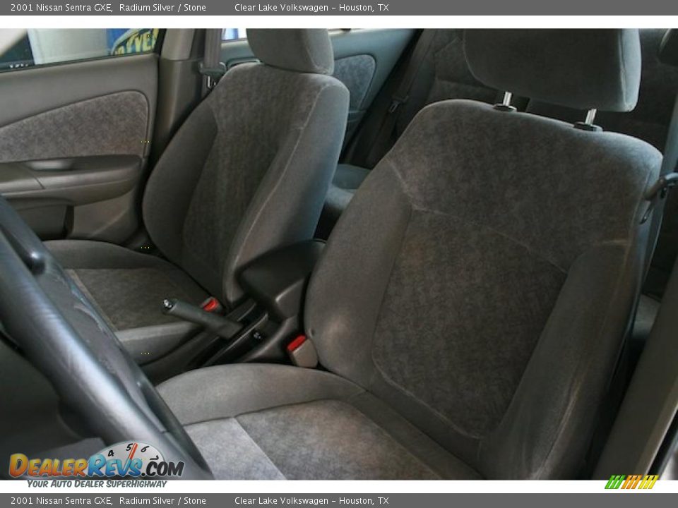 2001 Nissan Sentra GXE Radium Silver / Stone Photo #7