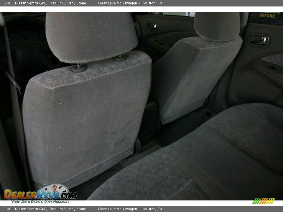 2001 Nissan Sentra GXE Radium Silver / Stone Photo #22