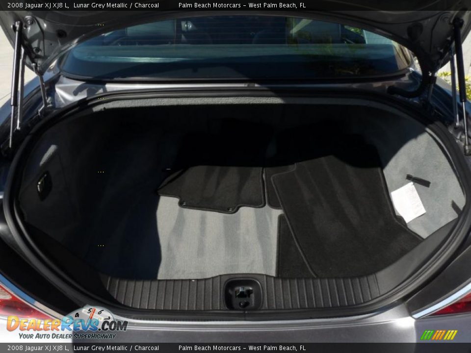 2008 Jaguar XJ XJ8 L Lunar Grey Metallic / Charcoal Photo #13