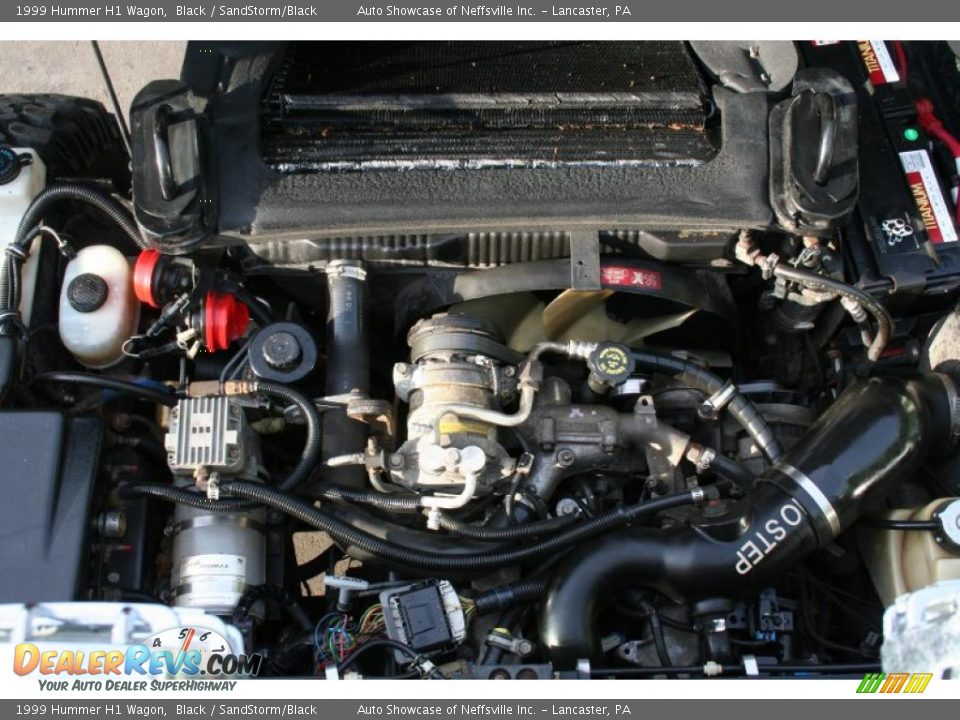 1999 Hummer H1 Wagon Black / SandStorm/Black Photo #31