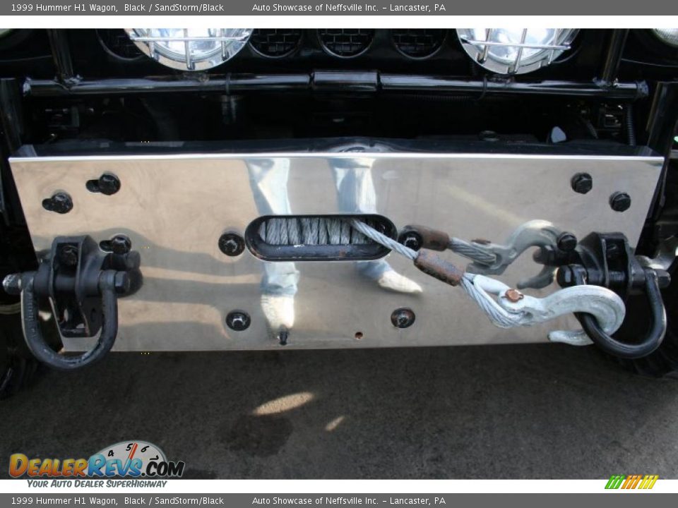1999 Hummer H1 Wagon Black / SandStorm/Black Photo #32