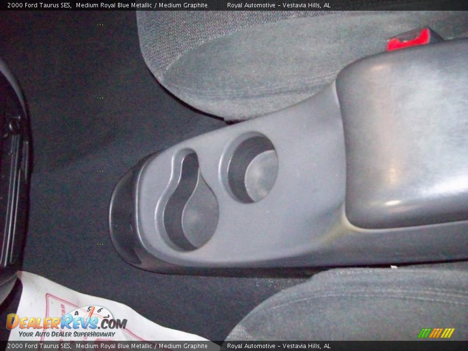 2000 Ford Taurus SES Medium Royal Blue Metallic / Medium Graphite Photo #17