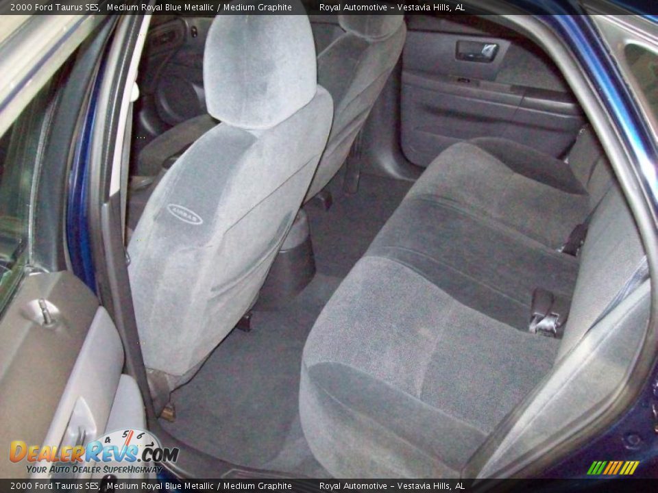 2000 Ford Taurus SES Medium Royal Blue Metallic / Medium Graphite Photo #19